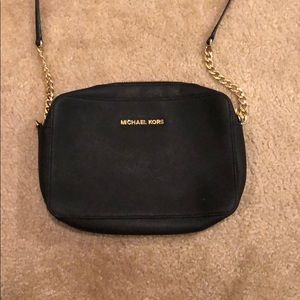Michael Kors Ginny Leather Crossbody Bag